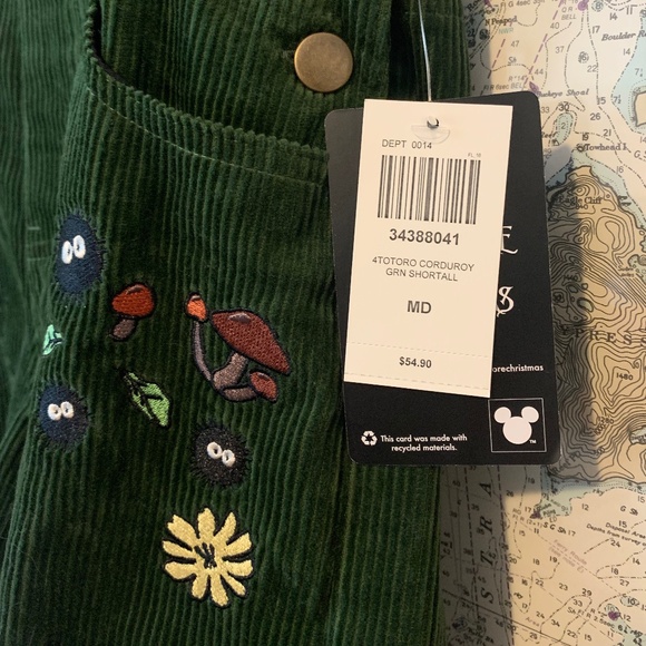 NWT Totoro Short Overalls - Picture 3 of 5
